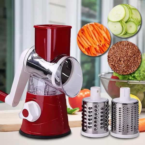 Feliator, răzătoare și tocător 3-în-1 pentru legume | CUTERO