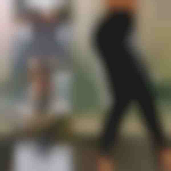 Colanți din piele cu push-up | CLASSYFIT