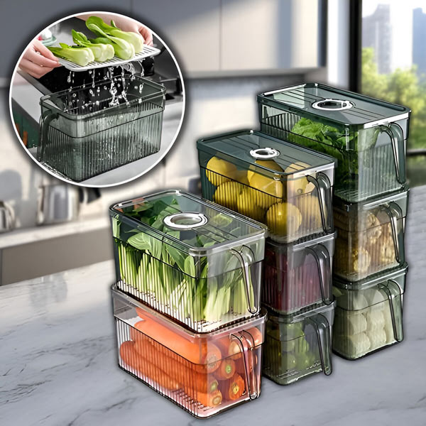 Recipient de depozitare pentru frigider | FRESHDISH