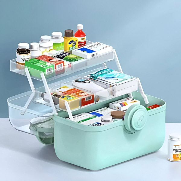 Organizator pentru medicamente și consumabile | BOKSARA