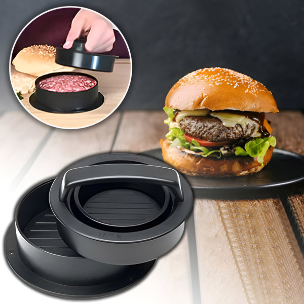 Presă pentru formarea chifteluțelor de hamburger | BURGIPRESS