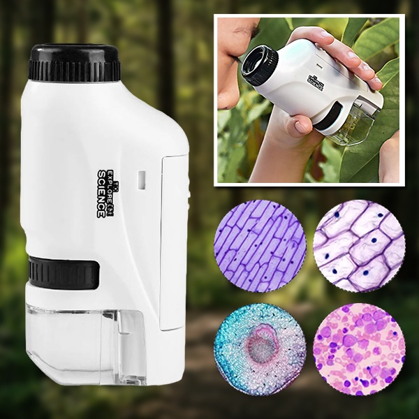 Microscop portabil pentru copii | MINISCOPE