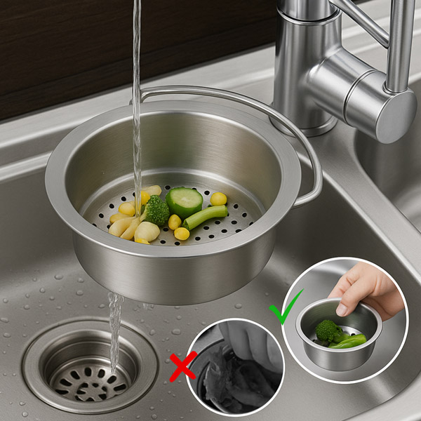 Coș de scurgere pentru chiuvetă | EVOSINK