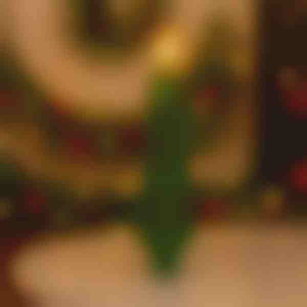 Lumânare decorativă de sărbători fără flacără | CANDLETREE