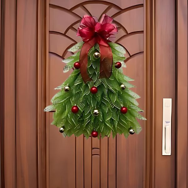 Ghirlandă de Crăciun lucrată manual | TREEWREATH
