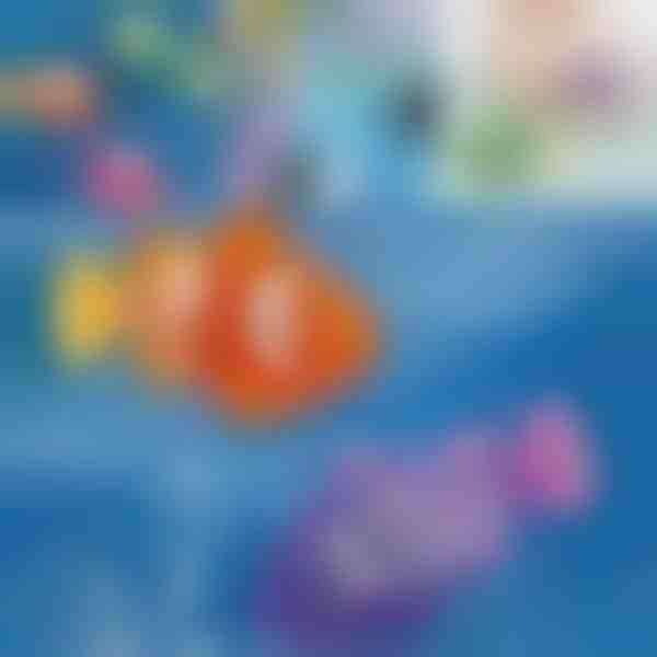 Jucărie pește robot înotător (set de 4 bucăți) | FISHISWIM