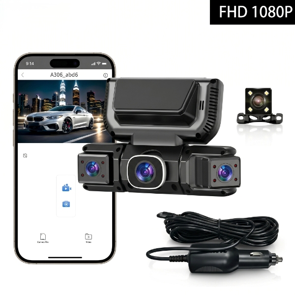Cameră de bord auto 360° | CARVID