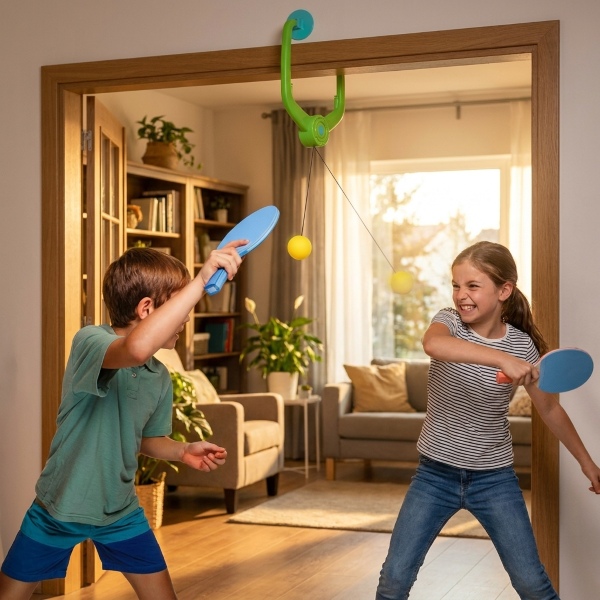 Joc de tenis pentru tocul ușii de interior | PINGPLAY